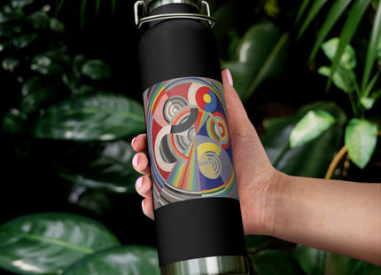 Rythme No. 1 by Robert Delaunay Copper Vacuum Insulated Bottle, 22oz