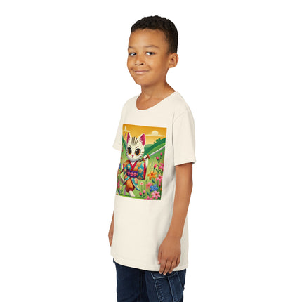 Samurai Kitten Youth Short Sleeve Tee