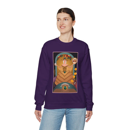 June & Pearl, Alexandrite (from the Gem Series) by Sofia Chiostri Heavy Blend™ Crewneck Sweatshirt