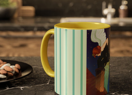 The Christmas Angel Colorful Mugs (11oz, 15oz)