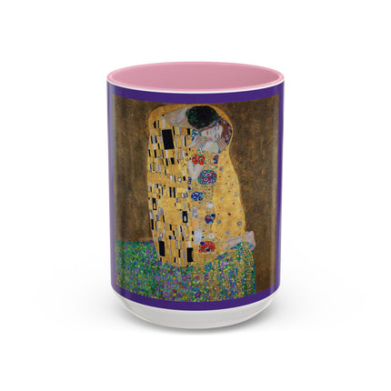 The Kiss by Gustav Klimt Colorful Mugs (11oz, 15oz)