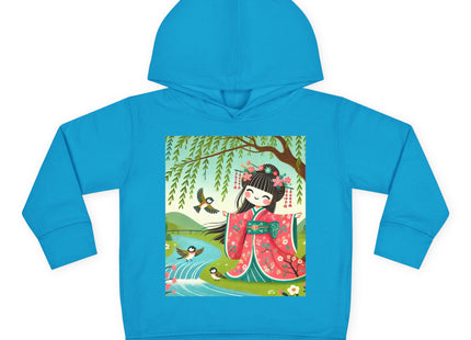 Sparrow Dance Geisha Fairy Toddler Pullover Fleece Hoodie