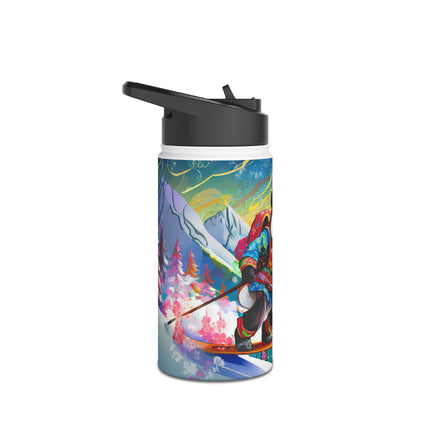 Cyberpunk Panda Stainless Steel Water Bottle