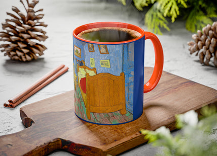 The Bedroom by Vincent van Gogh Colorful Mugs (11oz, 15oz)