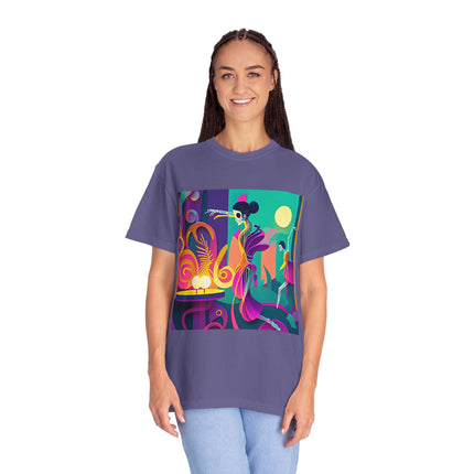 Dance of the Skeleton Ballerinas Unisex Garment-Dyed T-shirt