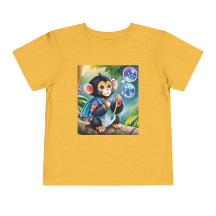 Bubble Magic in the Jungle Toddler Short Sleeve Tee