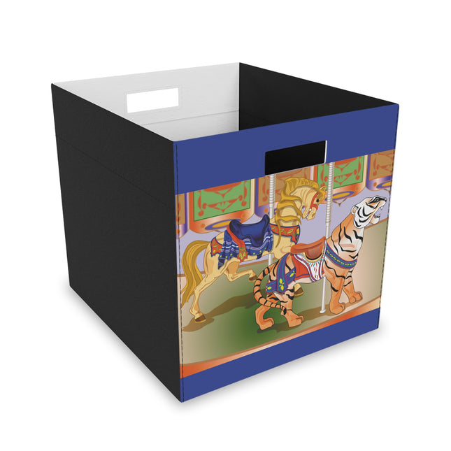 Carousel Splendor Felt Storage Box