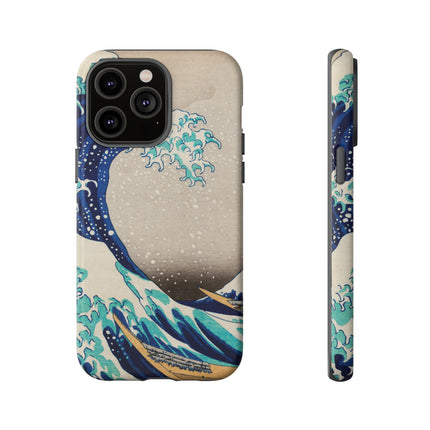 The Great Wave off Kanagawa by Katsushika Hokusai Phone Cases