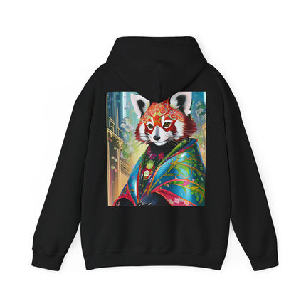 Cybernetic Red Panda – Heavy Blend™ Hooded Sweatshirt