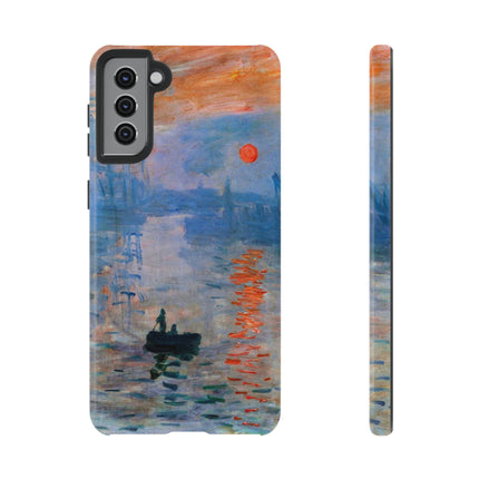 Sunrise by Claude Monet Phone Cases