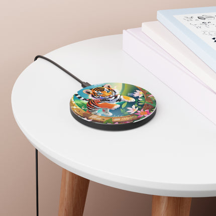 Majestic Tiger Cub Wireless Charger