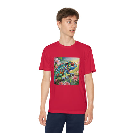 Camouflage Chameleon Youth Competitor Tee