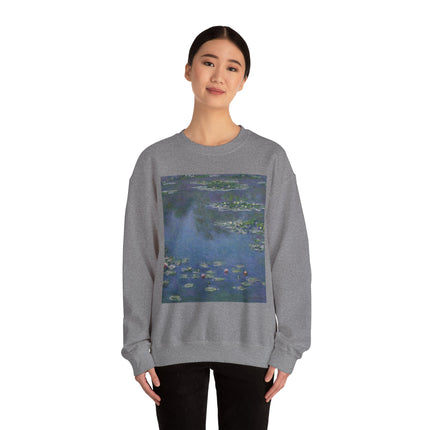 Water Lilies by Claude Monet Heavy Blend™ Crewneck Sweatshirt