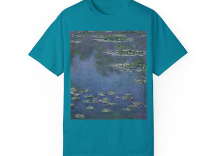 Water Lilies by Claude Monet Unisex Garment-Dyed T-shirt