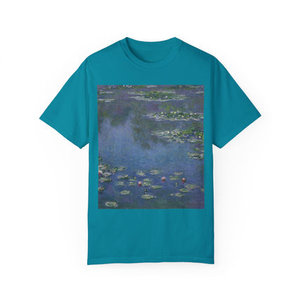 Water Lilies by Claude Monet Unisex Garment-Dyed T-shirt