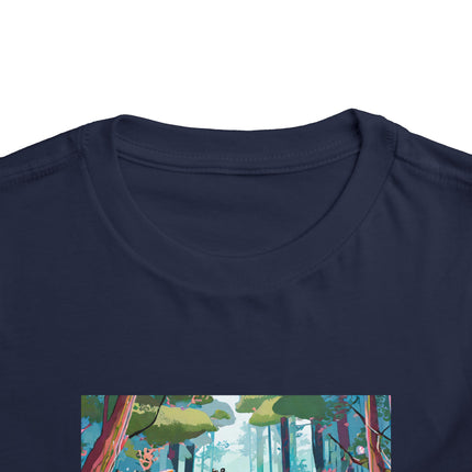 Whimsical Woodland Toddler Short Sleeve Tee
