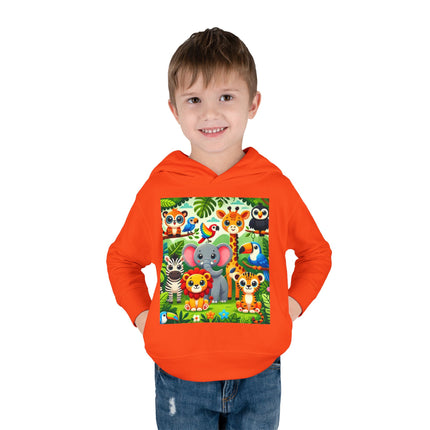 Jungle Friends Parade Toddler Pullover Fleece Hoodie