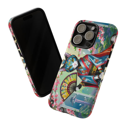 Cyberpunk Geisha Phone Cases