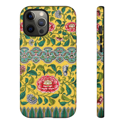 Chinese Floral Illustration by Owen Jones Phone Cases