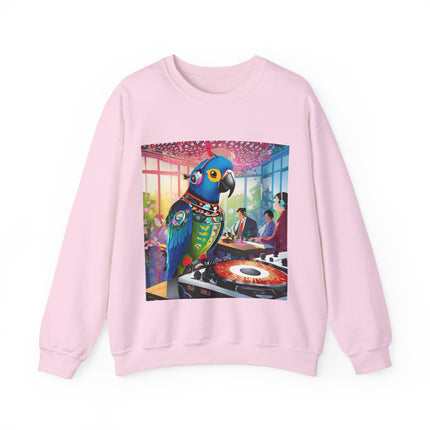 Parrot DJ Unisex Heavy Blend™ Crewneck Sweatshirt