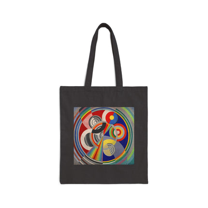 Rythme No. 1 by Robert Delaunay Cotton Canvas Tote Bag