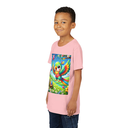 Easter Parrot Youth Short Sleeve Tee