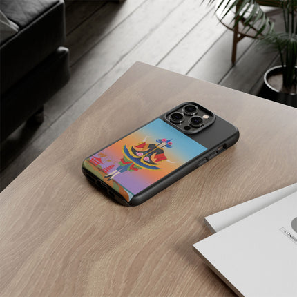 Colorful Dancer Phone Case – Vibrant Grace & Cultural Elegance