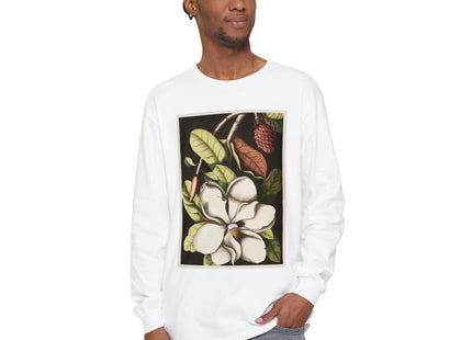 Natural History Plate 61 by Mark Catesby Garment-dyed Long Sleeve T-Shirt