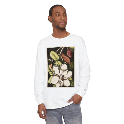 Natural History Plate 61 by Mark Catesby Garment-dyed Long Sleeve T-Shirt
