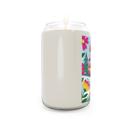 🌸🎄 Christmas In The Winter Garden Scented Soy Candle – Whimsical Holiday Fantasy