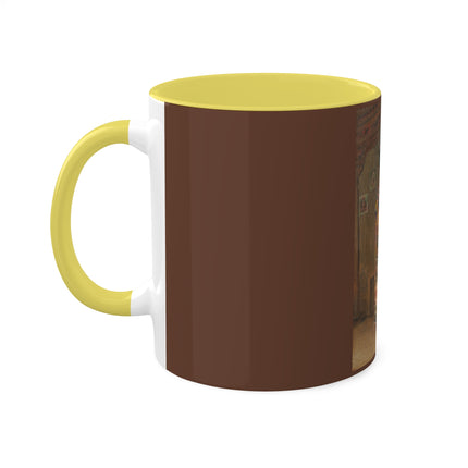 A Buddhist Lama at a Feast at Pemionchi Monastery by Vasily Vereshchagin Colorful Mugs, 11oz