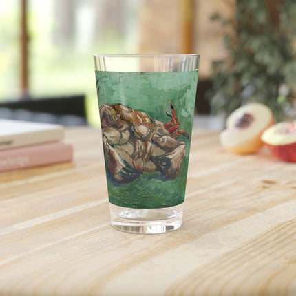 Crab on its Back by Vincent Van Gogh Glass, 16oz