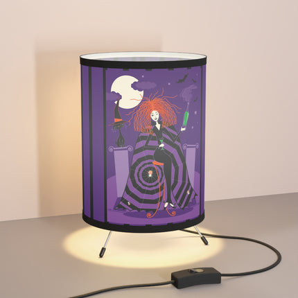 Mystic Elegance Tripod Lamp