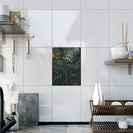 The Plant in Art and Industry Plate 06 Ceramic Tile