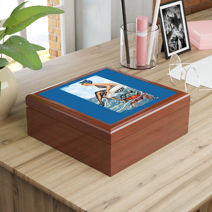 Playful Waves and Fashion Follies Jewelry Box