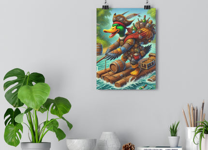 The Daring Drake Giclée Art Print