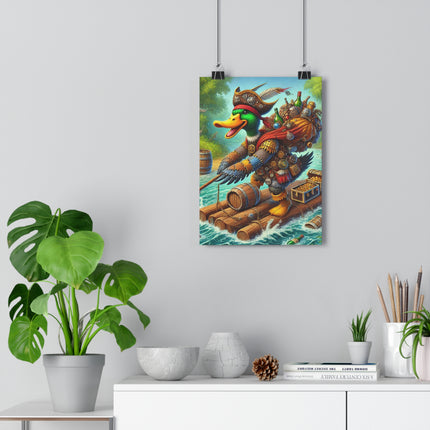 The Daring Drake Giclée Art Print