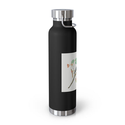 Orange-Headed Ground Thrush by Shaikh Zain al–Din Copper Vacuum Insulated Bottle, 22oz