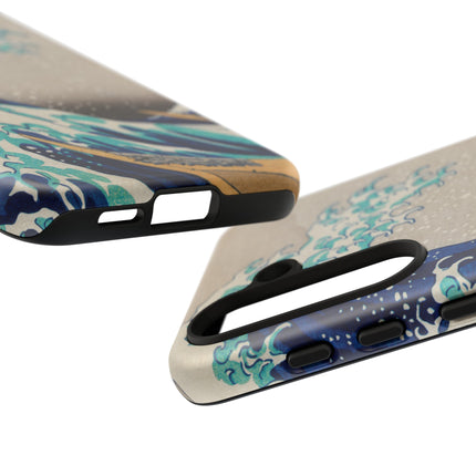 The Great Wave off Kanagawa by Katsushika Hokusai Phone Cases
