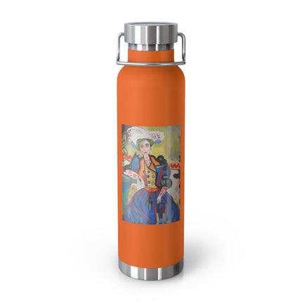 A Mulher by Amadeo de Souza-Carosa Copper Vacuum Insulated Bottle, 22oz