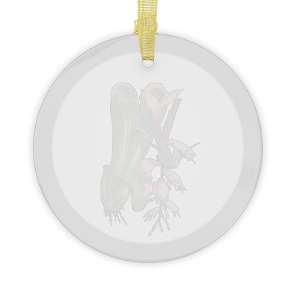 Hummingbird by Paul Gervais Glass Ornament