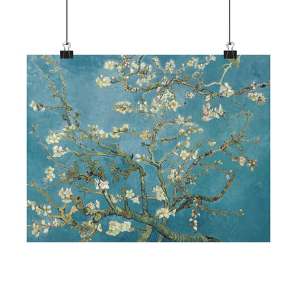 Almond Blossom by Vincent van Gogh Matte Horizontal Posters