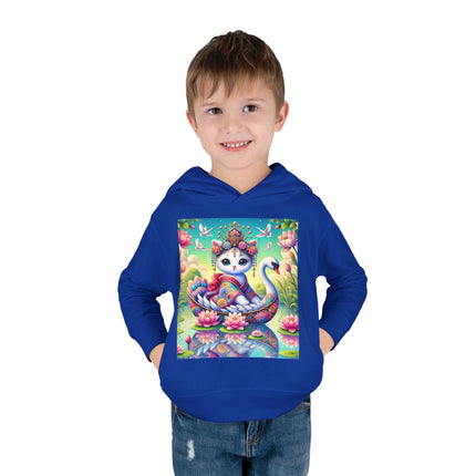 Geisha Kitten’s River Voyage Toddler Pullover Fleece Hoodie