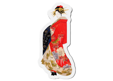 Japanese Woman by Hosoda Eishi Die-Cut Magnets (5 Sizes)