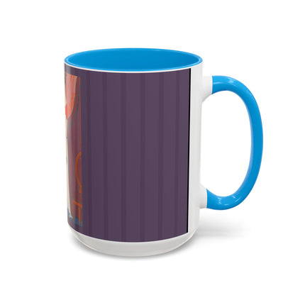 L’Entracte by Georges Lepape Colorful Mugs (11oz, 15oz)