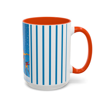 Snowfall & Couture Colorful Mugs (11oz, 15oz)