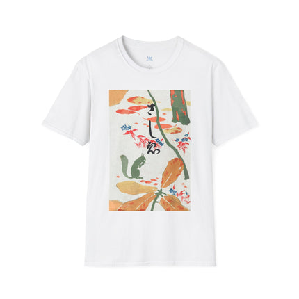 Book Illustration by Goyō Hashiguchi Softstyle T-Shirt