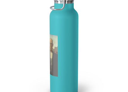 American Gothic by Grant Wood Copper Vacuum Insulated Bottle, 22oz