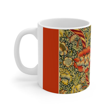 Chintz the Wandle Design by William Morris Ceramic Mug 11oz