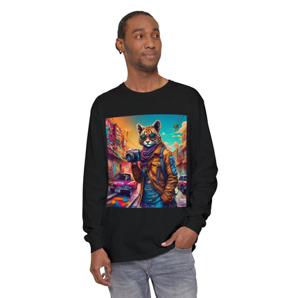 Neon Photographer Long Sleeve T-Shirt